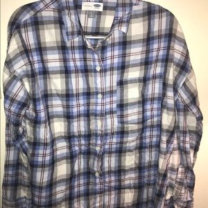 Women's Old Navy Plaid Shirt